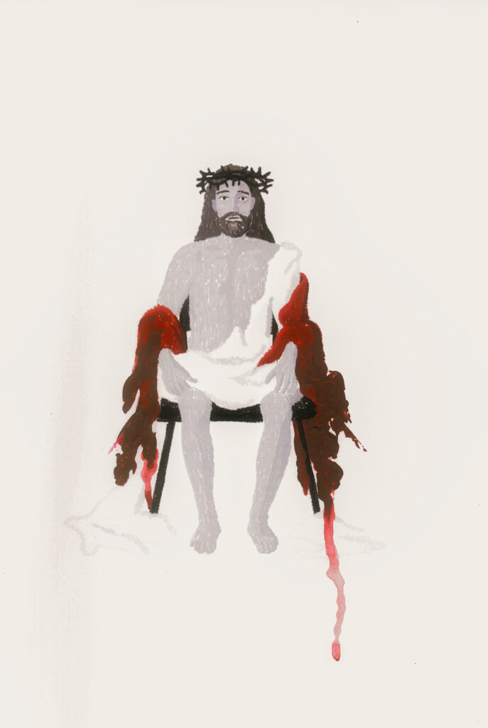 Ħares f’għajnejja -Mireille Tabone, Kristu fil-Habs